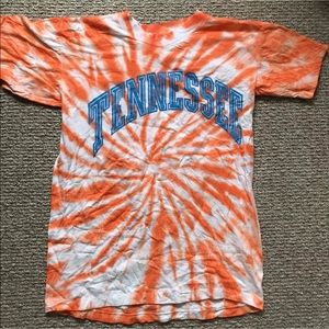 Vtg University of Tennessee shirt XL tie dye NOS